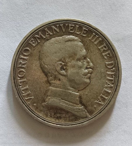 Moneta argento lire anno - moneta,