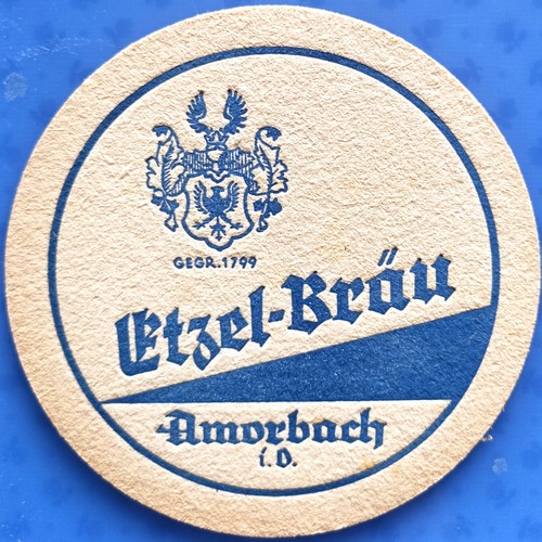 Vecchio sottobicchiere birra