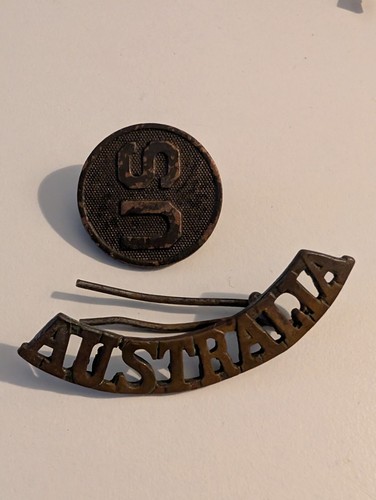 Ww1 australia distintivo us - ww1,