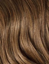 Nuovo con etichetta. Lussuoso Zala 24 pollici 5 Pezzi Clip In Caramello Capelli Ext. Remy 100% vero. EZ 