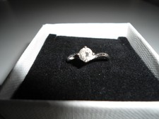 Anello Solitario Claire Oro Bianco Cubic Zirconia