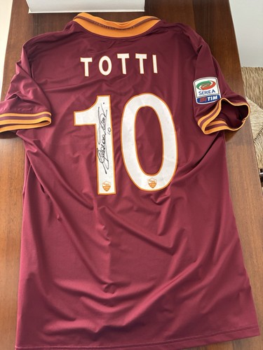 Maglia totti roma match - totti, worn