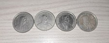 N.4 Monete Svizzera 5 Franchi