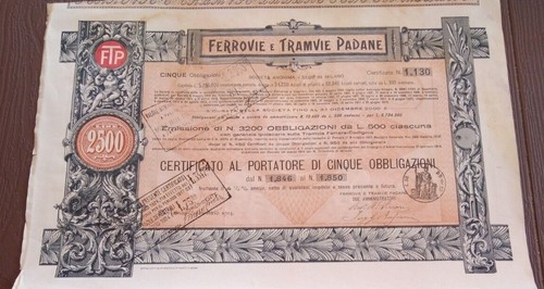 Ferrovie tramvie padane - ,