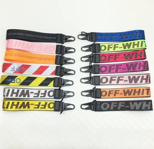 Off white portachiavi cordino - off-white,