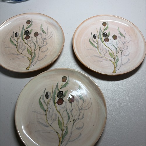 Set piatti pane olive - piatti,