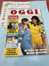 MARADONA ARMANI RENATO ZERO su rivista OGGI n. 29/1984 F