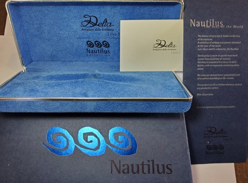 Delta nautilus pen box - nautilus,