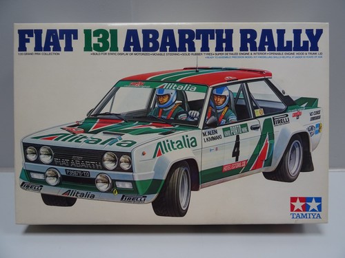 Tamiya fiat 131 - tamiya, abarth