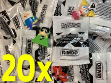 20x Gogos Crazy Bones Cartoon