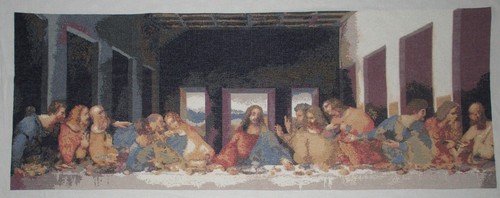 Quadro ricamato mano - quadro, a