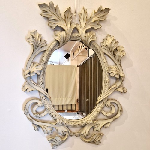 Coppia specchio con - specchio, cornice