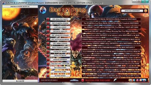 Darksiders genesis cheats - darksiders,