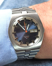 Orologio Tissot Automatic PR516 GL blue dial ultra rare all stainless steel 35mm