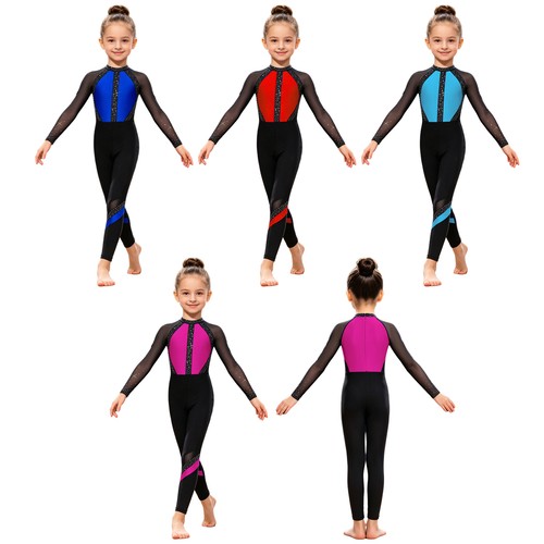 Tuta bambina body ritmico