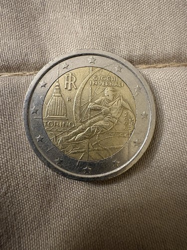 Moneta euro giochi invernali - 2,