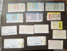 Biglietti Milan-Inter Derby anni 80-90