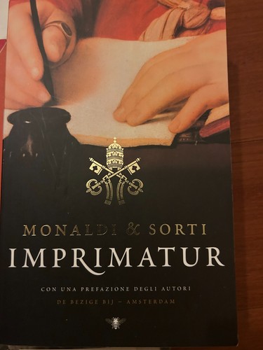 Libro monaldi sorti imprimatur - libro,