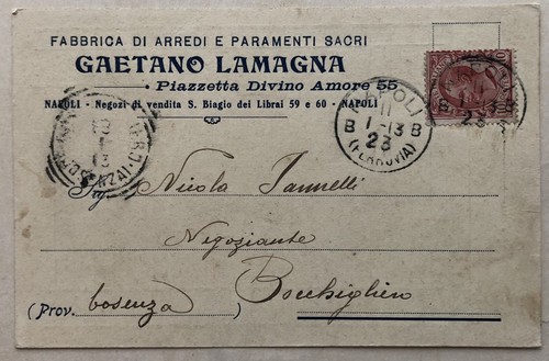 Cartolina pubblicitaria - cartolina,
