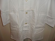 CAMICE BIANCO TAGLIA 52 UNISEX