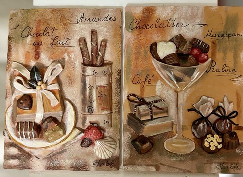 Coppia arte decorativa da - coppia,