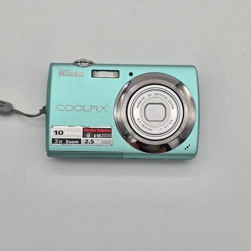 Nikon coolpix s220 turquoise - coolpix,