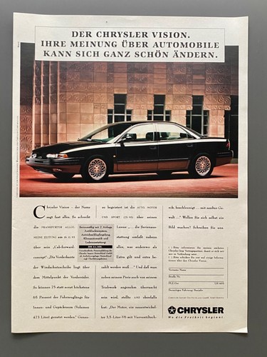 Chrysler vision v6 berlina - chrysler,