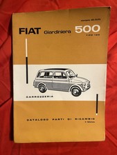 Fiat 500 giardiniera catalogo - fiat,