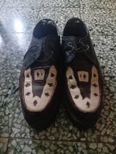 Creepers Tuk Scarpe Punk Rockabilly Teddy Boys Goth Emo Dark 45