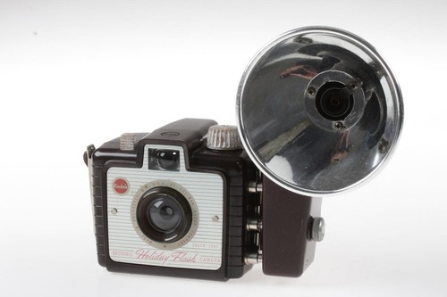 Fotocamera flash kodak brownie - fotocamera,