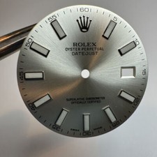 Rolex Datejust Silver 41mm Dial 116334 116300 Quadrante