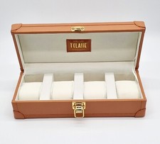 Alviero Martini Prima Classe Portagioie Box Per Orologi Scatola Porta 4 Orologi