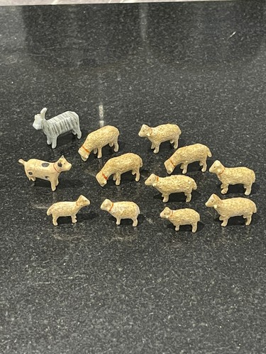 Antiche figure fattoria putz - figure,