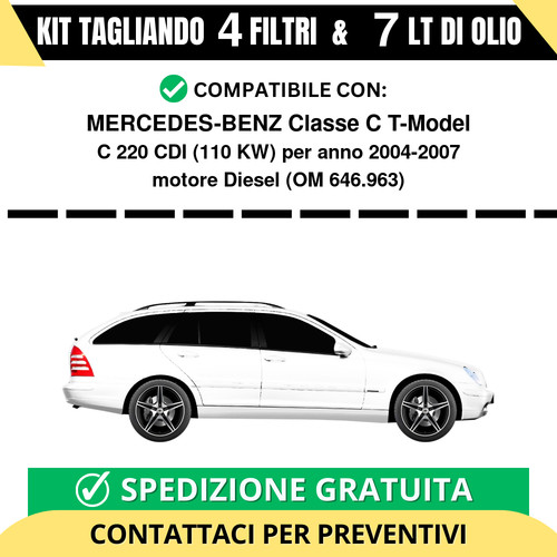 Tagliando per mercedes benz - tagliando,