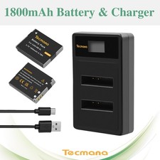 2x Batteria + Caricabatterie