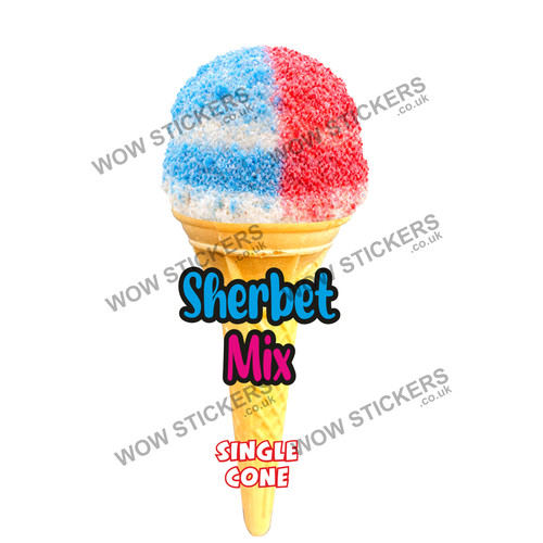 Adesivo sherbet mix scoop - sherbet,