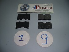 WVA 20204 SERIE PASTIGLIE FRENO ANTERIORE LANCIA FULVIA HF COUPE' 2000 B/NA 71-