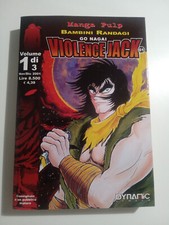 VIOLENCE JACK GO NAGAI DYNAMIC MANGA PULP SERIE DI 4 NUMERI - 1 2 3 4