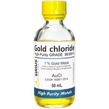 Cloruro d'oro - 1,725% come