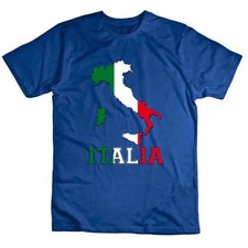 T SHIRT ITALIA stivale tricol