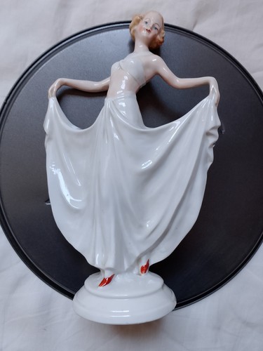 Scultura ceramica donna abito - scultura,