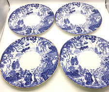 4 ROYAL CROWN DERBY BLUE