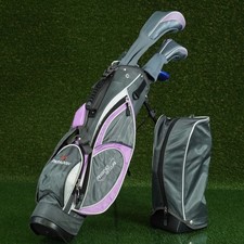 PARAGON RISING STAR SET GOLF BAMBINA 9pz. BORSA JUNIOR LH ~ BAMBINI ALTEZZA 51”-54”