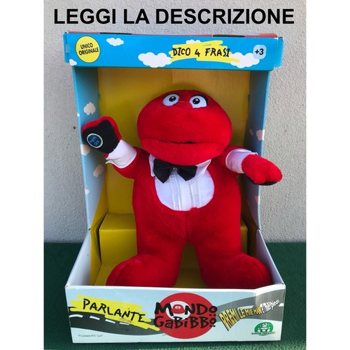 Gabibbo peluche striscia - peluche,