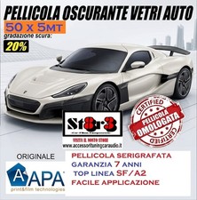 Pellicola Oscurante Vetri Auto