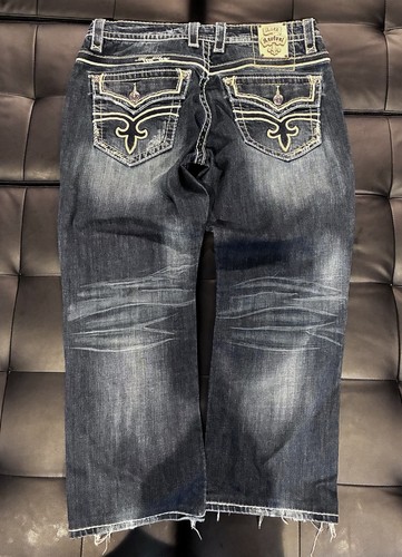 Jeans uomo rock revival benji - jeans,