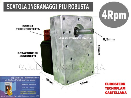 Motoriduttore pellet rpm - motoriduttore,