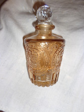 Bottiglia in vetro lavorato