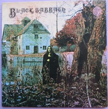 BLACK SABBATH - BLACK SABBATH SELF TITLED - VINYL LP VERTIGO ITALY 1970 EX/EX