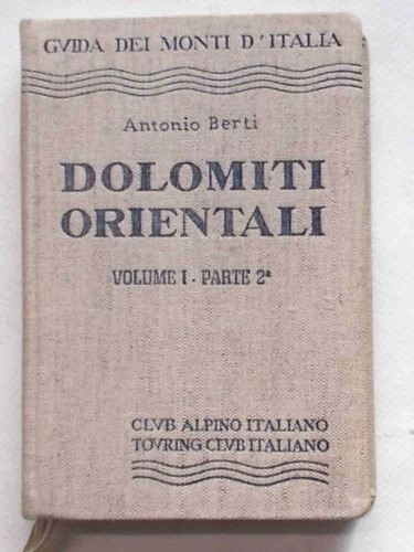 Berti dolomiti orientali - le,